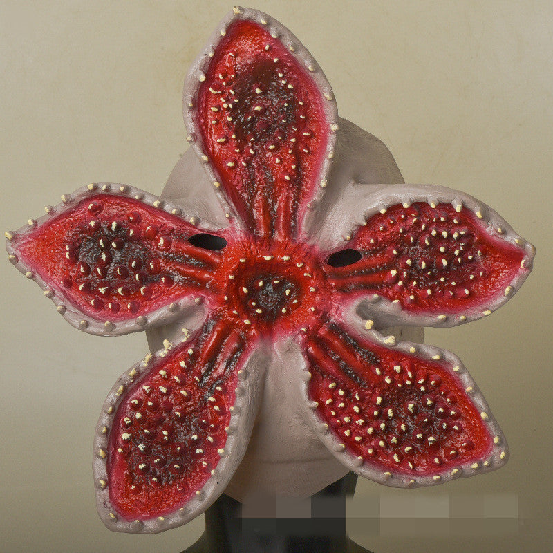 Masque Stranger Things corolle du Demogorgon à plat – visuel 2