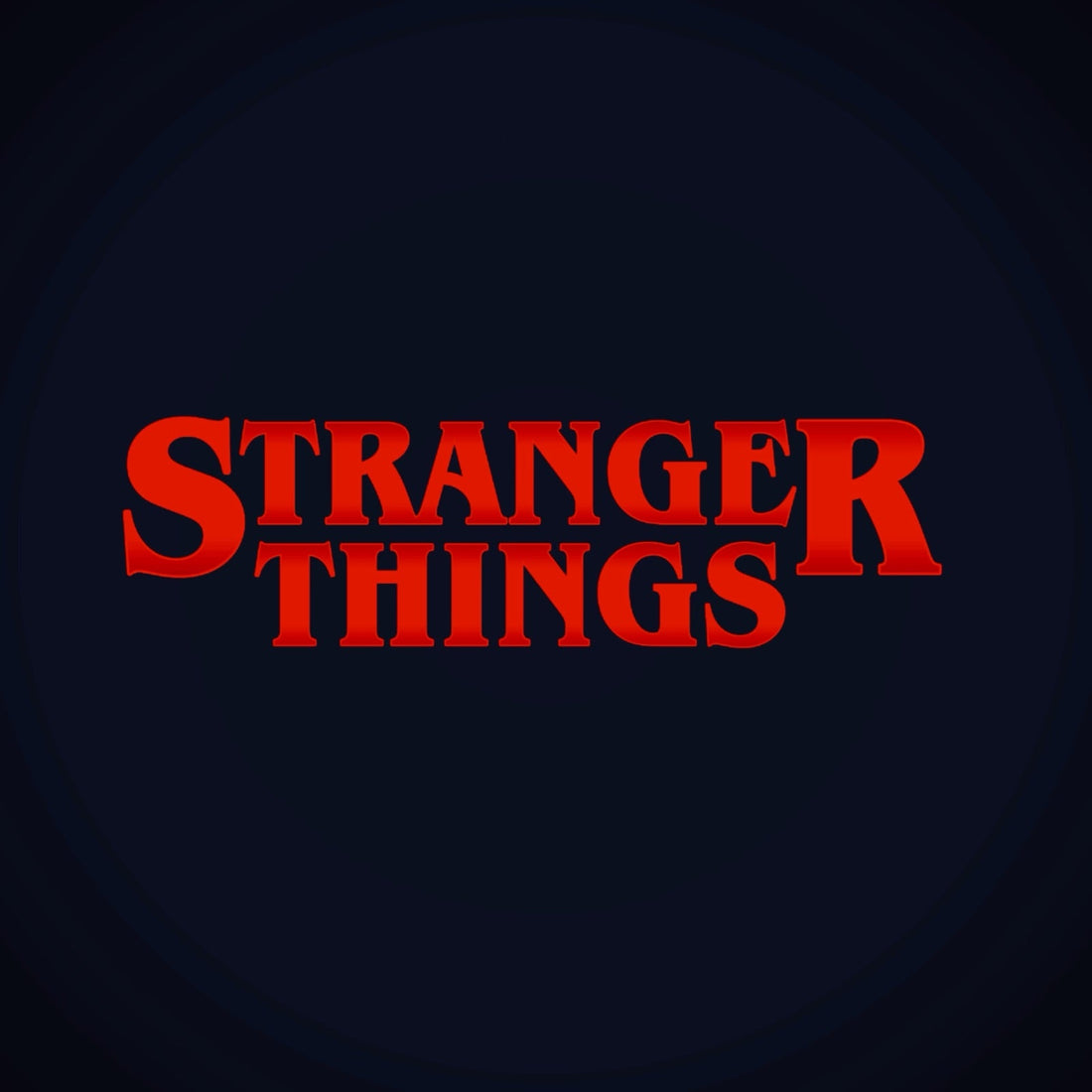 Le logo de Stranger Things