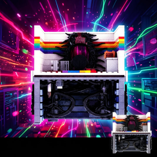 Rainbow Room und Portal Stranger Things zum Bauen 661 Teile, Vorderansicht