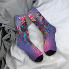 Socken Stranger Things Demogorgon Neon