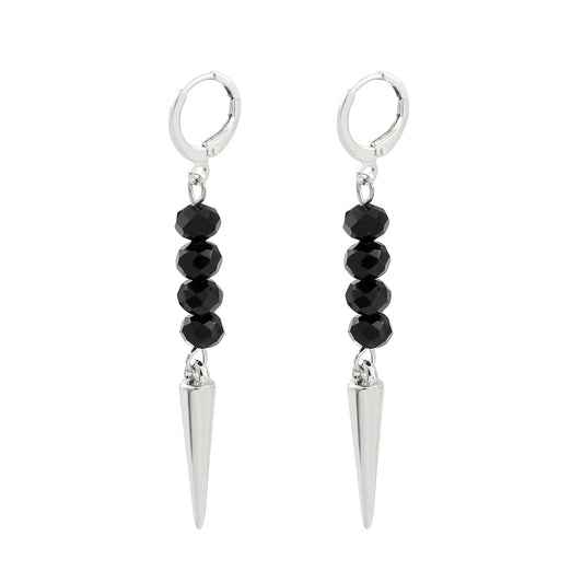Boucles d'oreilles pendantes Stranger Things style Billy Hargrove vu de face