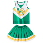 Cheerleader-Outfit Stranger Things Hawkins Top, Rock und Pompons