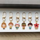 Set mit 6 Chibi-Schlüsselanhängern Stranger Things Serie 1