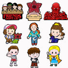 Set mit 9 Chibi-Pins Stranger Things Hawkins