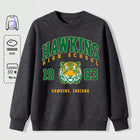 Oversize-Sweatshirt Stranger Things Hawkins High School Tiger