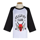 Herren-T-Shirt Stranger Things Hellfire Club mit Raglanärmeln