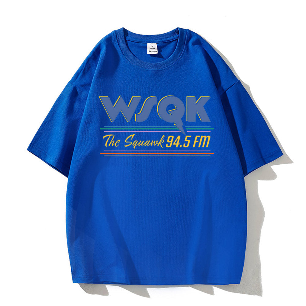 T-shirt homme Stranger Things WSQK The Squawk – coloris Bleu
