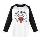 Herren-Langarmshirt Stranger Things Hellfire Club