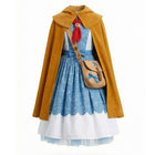 Blaues Cosplay-Kleid und Umhang Holly Wheeler Stranger Things Staffel 5 für Kinder