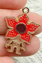 Emaille-Anhänger Stranger Things Demogorgon