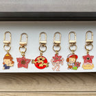 Set mit 6 Chibi-Schlüsselanhängern Stranger Things Serie 2