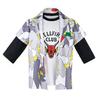 Set T-Shirt und Überhemd Stranger Things Hellfire Club