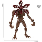 Figur zum Bauen Stranger Things Demogorgon-Skelett 423 Teile