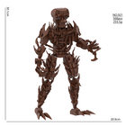 Figur zum Bauen Stranger Things Demogorgon dunkel 568 Teile
