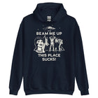Kapuzenpullover Stranger Things Beam Me Up This Place Sucks