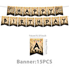 Girlande Happy Birthday Stranger Things Kraftpapier (15 Wimpel)