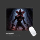 Mauspad Stranger Things Demogorgon im Schatten