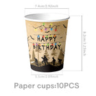 Pappbecher Stranger Things Kraftpapier (10er-Set)