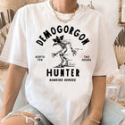 Damen-T-Shirt Stranger Things Demogorgon Hunter Hawkins Heroes