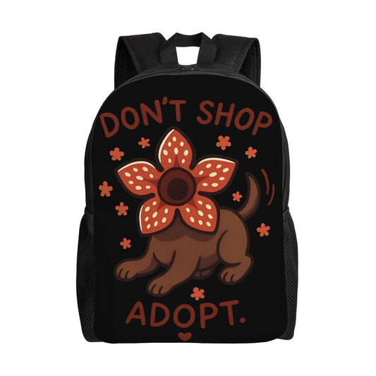Sac à dos Stranger Things Don't Shop Adopt Demodog vu de face