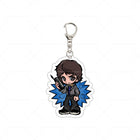 Chibi-Schlüsselanhänger 6 cm Stranger Things Junge mit Taschenlampe