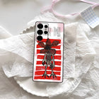 Samsung-Hülle matt Stranger Things Demogorgon gestreift