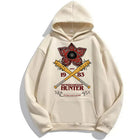 Pullover beige Stranger Things Demogorgon Hunter since 1983