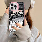 iPhone-Hülle matt Stranger Things Mind Flayer und Alphabetwand