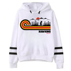 Pullover weiß Stranger Things Hawkins Retro