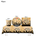 Geburtstagsset Stranger Things Kraftpapier 41 Teile