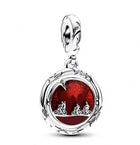 Charm Stranger Things Schneekugel Fahrräder