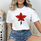 Damen-T-Shirt Stranger Things Blüte des Demogorgon