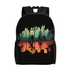 Rucksack Stranger Things Hawkins kopfüber Fahrräder