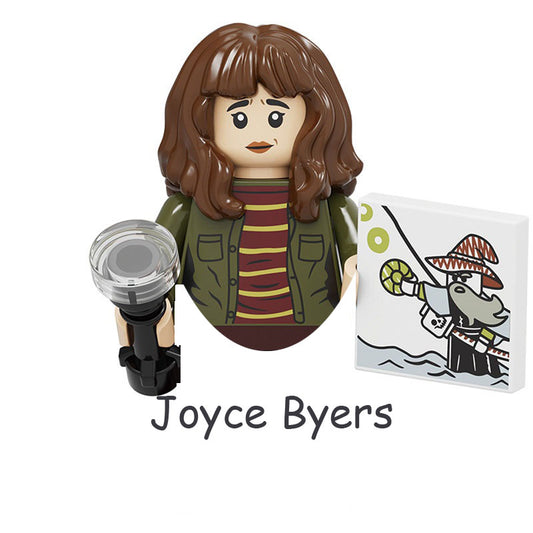 Mini figurine à construire Stranger Things Joyce Byers vu de face