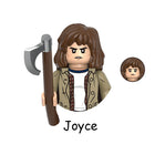 Minifigur zum Bauen Stranger Things Joyce Byers mit Axt