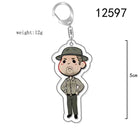 Chibi-Schlüsselanhänger Stranger Things Jim Hopper in Uniform