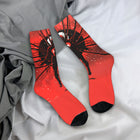 Socken Stranger Things Vecna rot