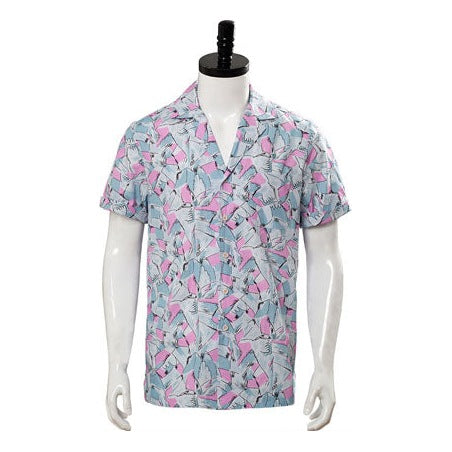 Hawaiihemd Stranger Things Jim Hopper, Vorderansicht
