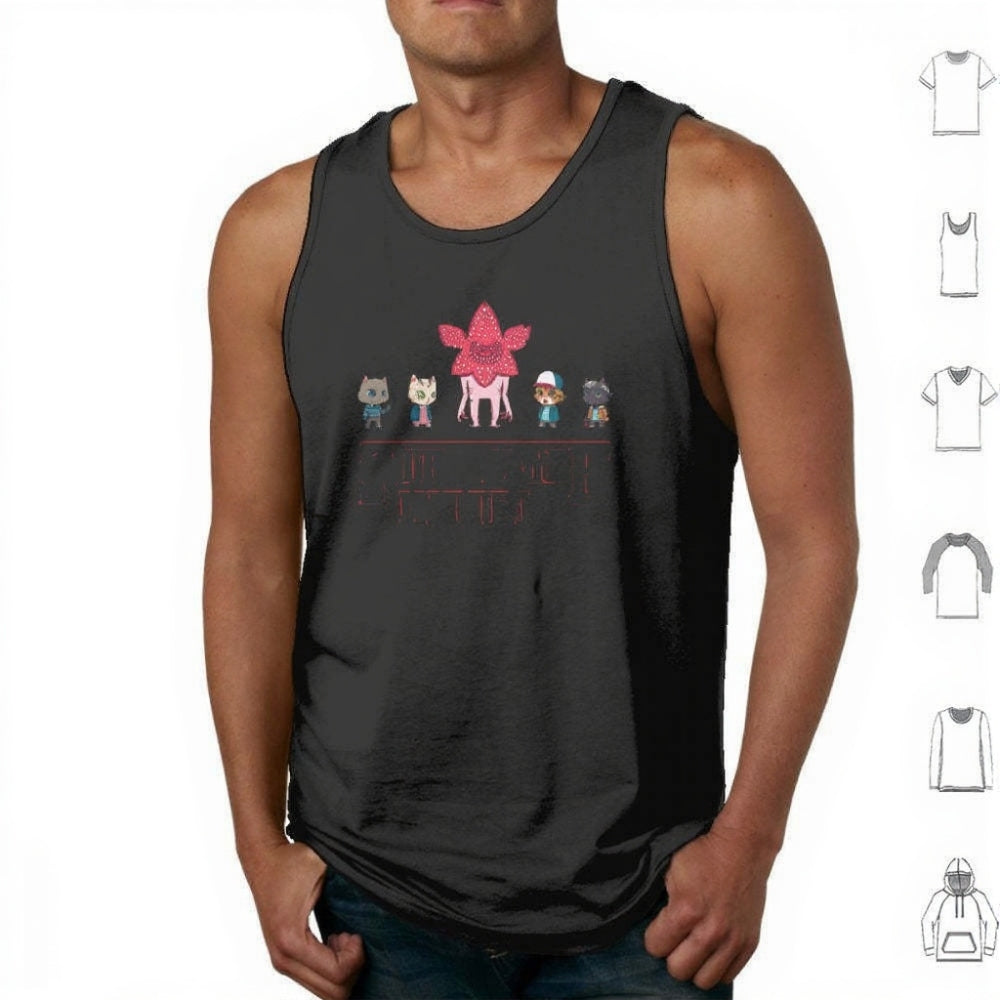 Débardeur Stranger Things Stranger Kittens – coloris Noir