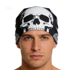 Bandana Stranger Things Skelett im Eddie-Munson-Stil