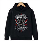 Kinder-Hoodie Stranger Things Hawkins Is Cursed