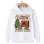 Kinder-Pullover Stranger Things Stay Cosy in the Upside Down weiß