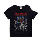 Kinder-T-Shirt schwarz Stranger Things Demogorgon Metal