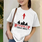 Kinder-T-Shirt Stranger Things Running Up That Hill Pfeil