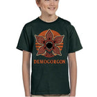 Kinder-T-Shirt grün Stranger Things Demogorgon