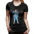 Damen-T-Shirt Stranger Things Porträt von Elfi