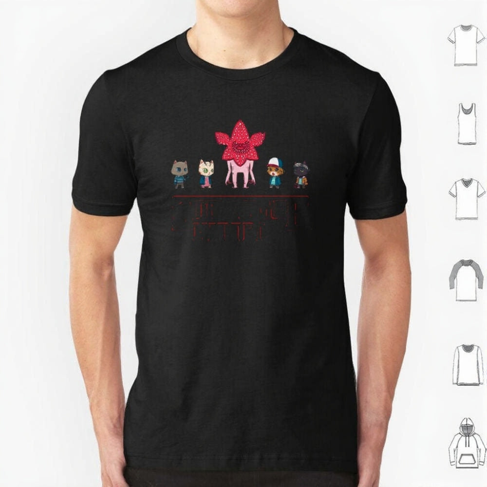 T-shirt homme Stranger Things Stranger Kittens – coloris Noir
