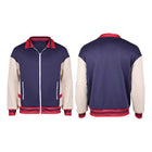 Cosplay-Trainingsjacke Will Byers Stranger Things marineblau-weiß